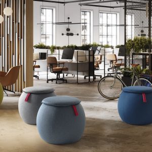 Pouf fonoassorbente cm. 55x55x47H FA96