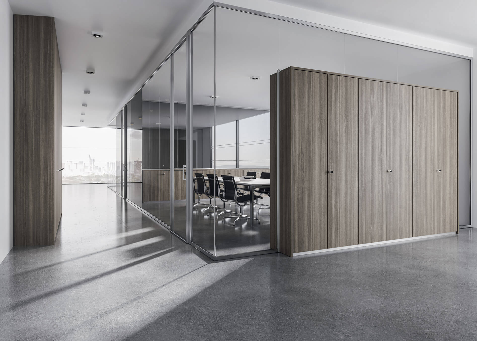 PARETE ATTREZZATA STORAGE 607