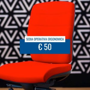 Sedie operativa ergonomica